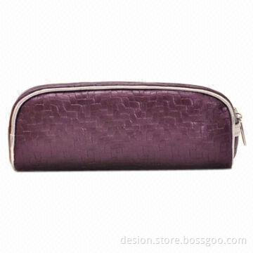 PVC cosmetic bag with unique pattern